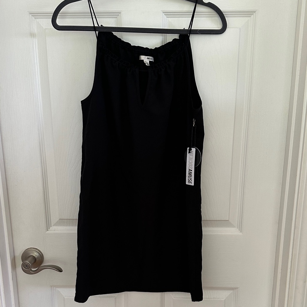 Amuse Society Black Mini Dress